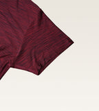 Core Melange Training Tee - Burgundy