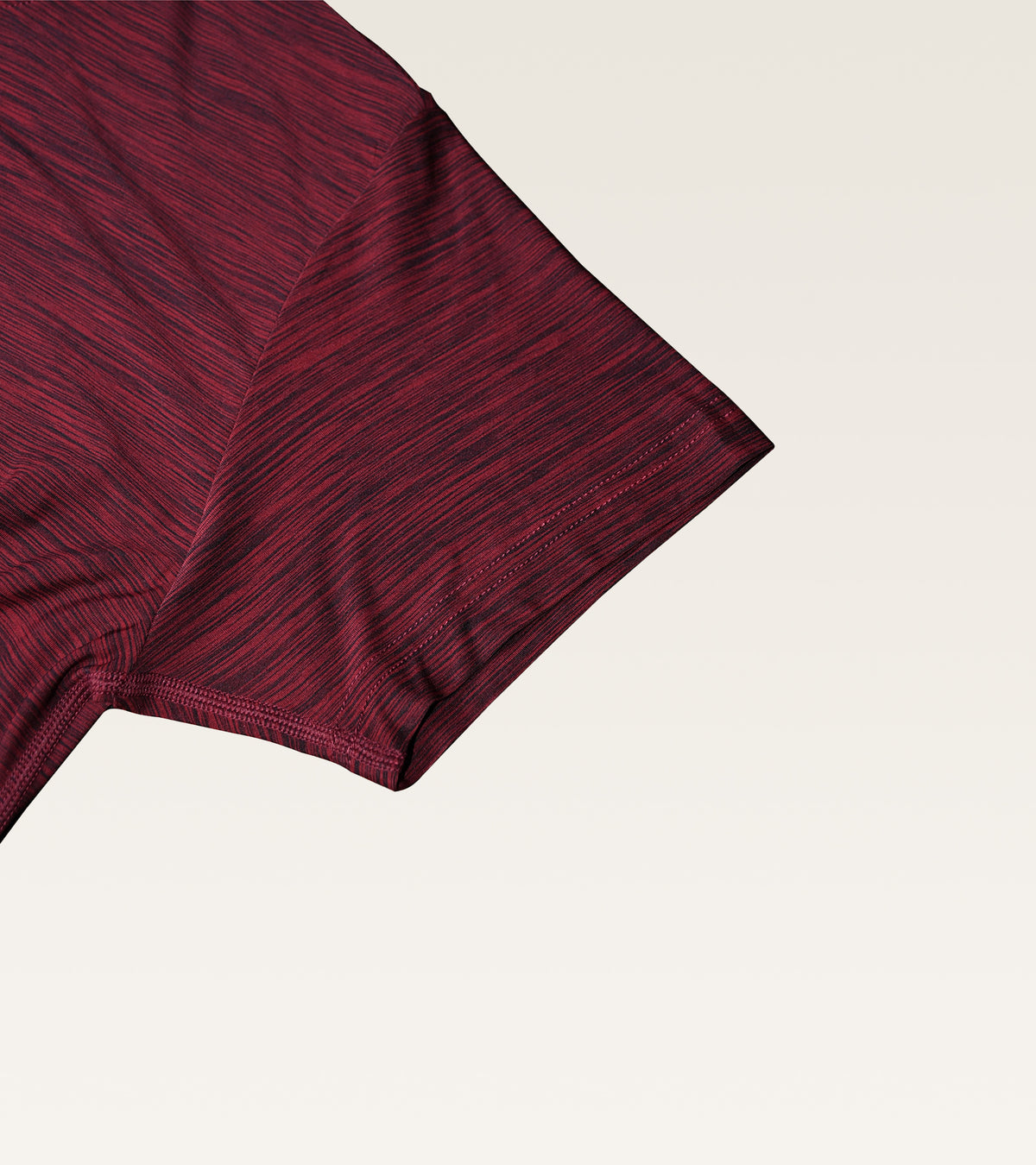 Core Melange Training Tee - Burgundy