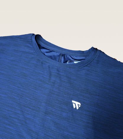 Core Melange Training Tee - Gradient Blue