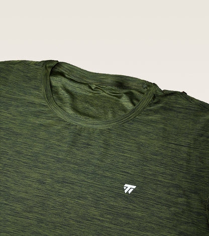 Core Melange Training Tee - Green