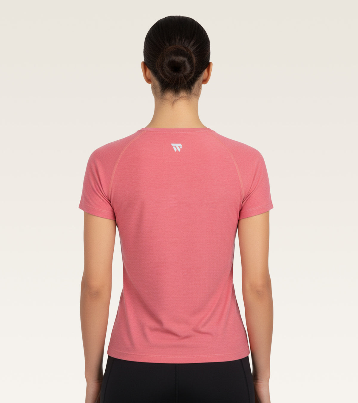 Core Performance Raglan - Heathered Rose