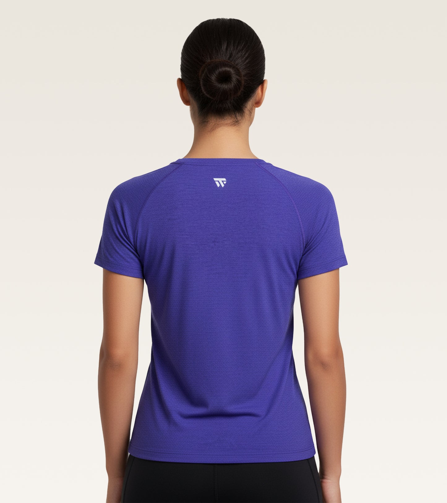 Core Performance Raglan - Heathered Royal