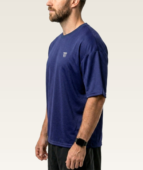 Essential Active Tee - (Men's T-Shirts) Navy