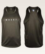 Mesh Performance Stringer - Olive