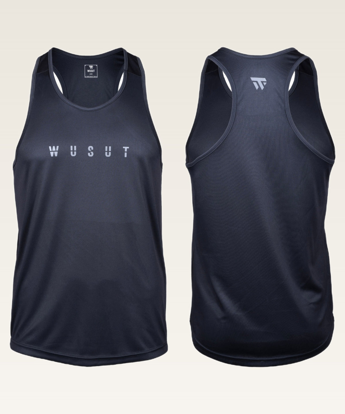 Mesh Performance Stringer - Gray