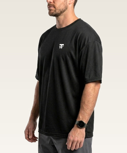 Essential Active Tee - (Men's T-Shirts) Black