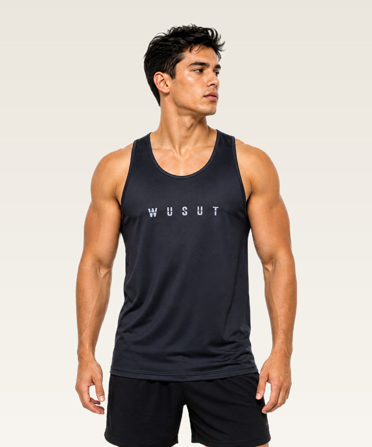 Mesh Performance Stringer - Gray