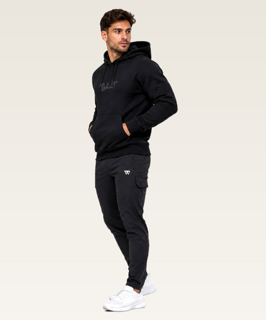 Men's Everyday Performance Hoodie - (Cotton Hoodies) Black