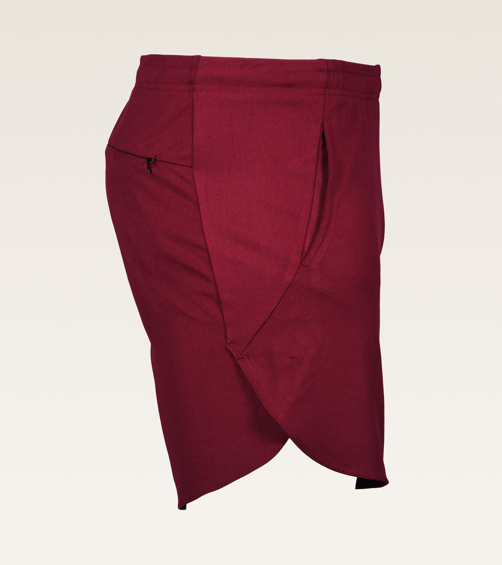Pace Everyday Running Short - Burgundy