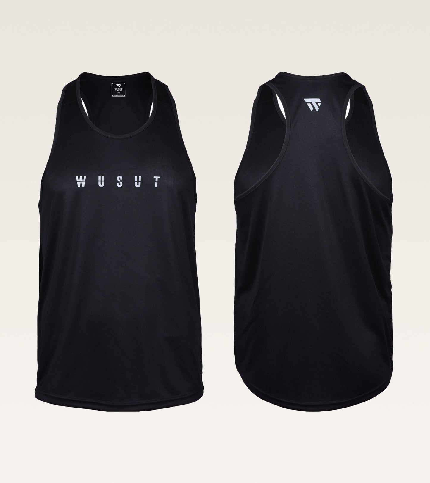 Mesh Performance Stringer - Black