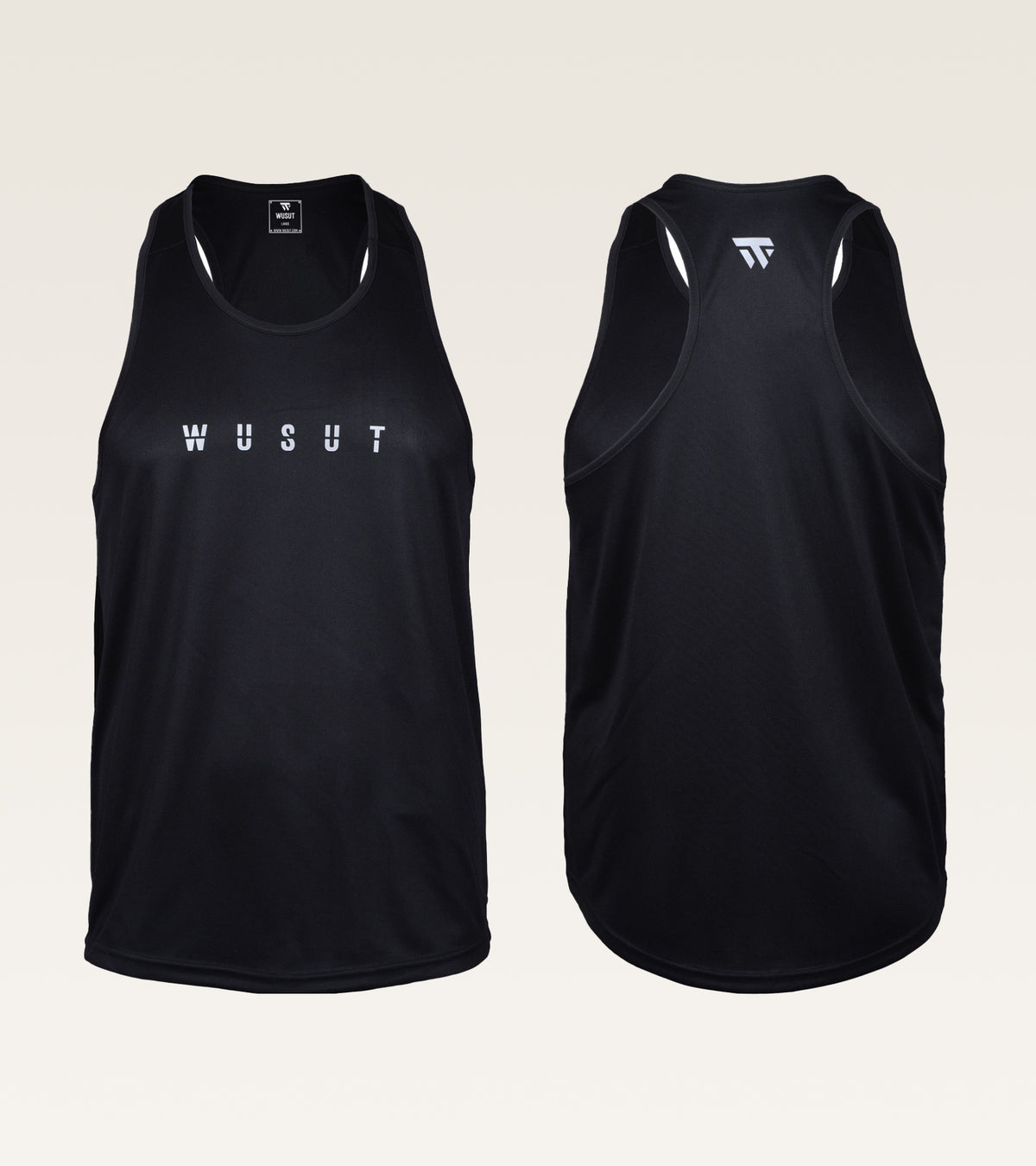 Mesh Performance Stringer - Black