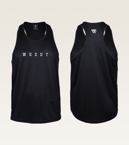 Mesh Performance Stringer - Black