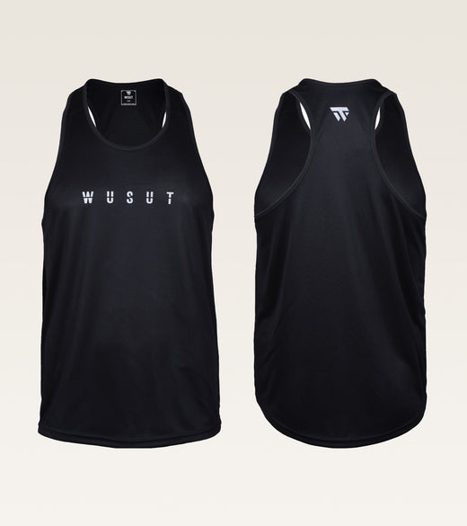 Mesh Performance Stringer - Black