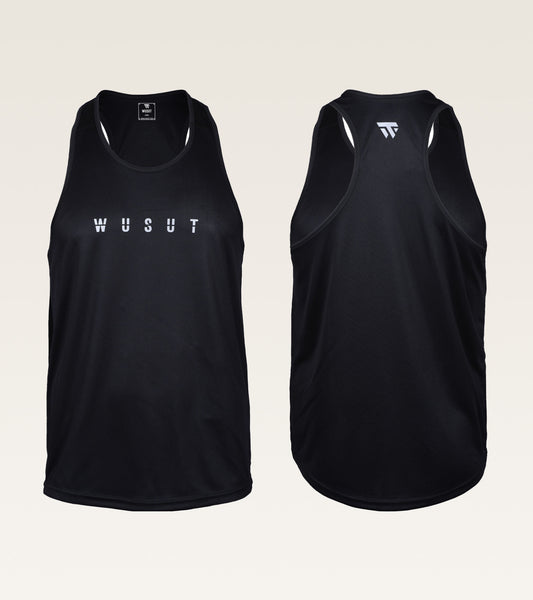 Mesh Performance Stringer - Black