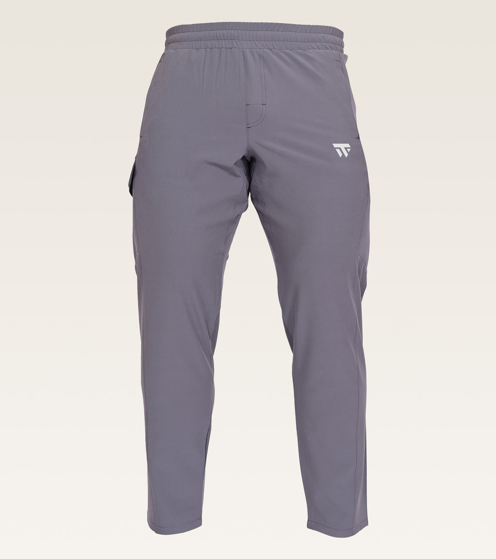Men's Performance Cargo Pant - (Stretch Trouser) Grey