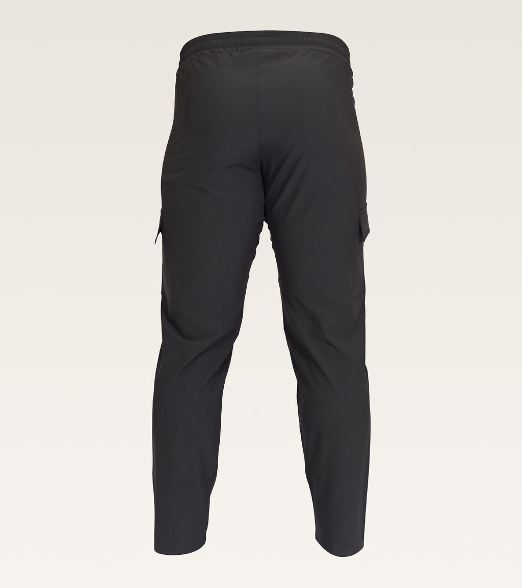 Men's Performance Cargo Pant - (Stretch Trouser) Black