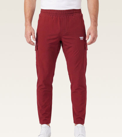 Performance Cargo Pant - Crimson