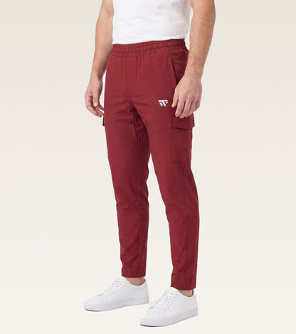 Performance Cargo Pant - Crimson