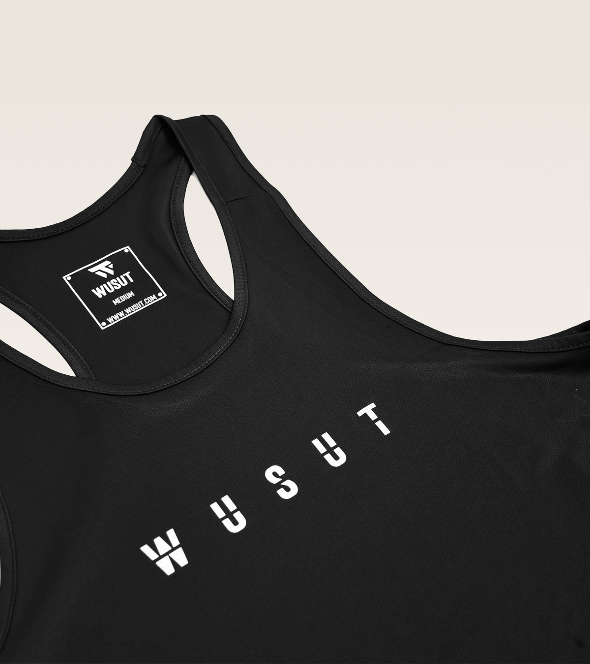 Mesh Performance Stringer - Black
