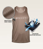 Mesh Performance Stringer - Desert Tan