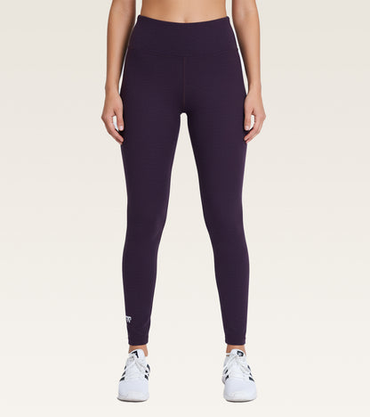 Everyday High-Waist Legging - Deep Plum