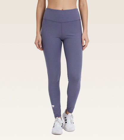Everyday High-Waist Legging - Slate Blue