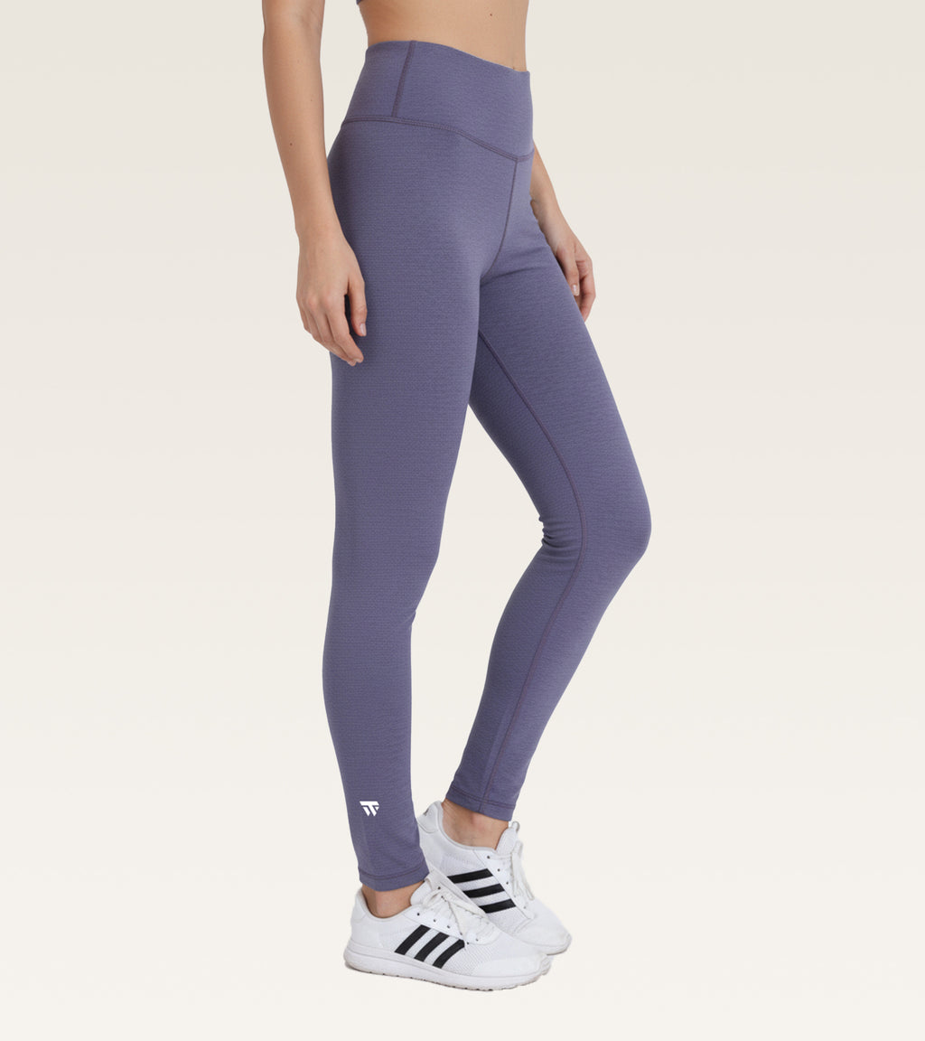 Everyday High-Waist Legging - Slate Blue